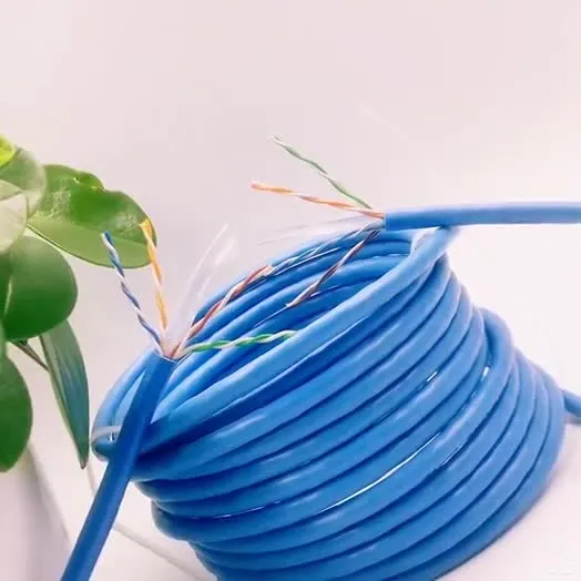 通信ケーブル CE/ISO9001 UTP 屋外用 CAT6 LANケーブル