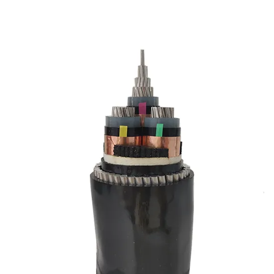 10kv 22kv 11kv 15kv 33kv 3X185mm2 中電圧 Cu 銅導体 PVC Yjv32 Swa 鋼線 装甲地下 XLPE Mv 電力ケーブル