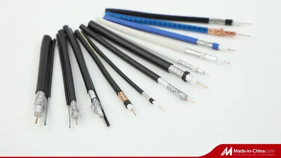 RG6同軸二重シールドRF同軸テレビ通信ケーブルRG6Uケーブル